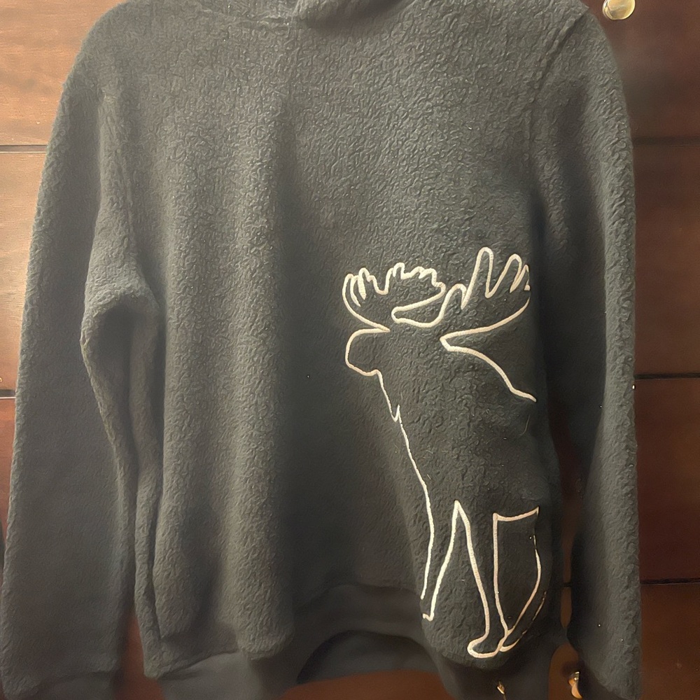 Abercrombie Kids size 15/16 Hooded Fleece NWT